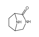 3,8-二氮杂二环[3.2.1]辛烷-2-酮结构式
