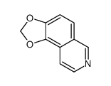 [1,3]dioxolo[4,5-f]isoquinoline结构式