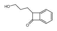 8-(3-hydroxypropyl)bicyclo[4.2.0]octa-1,3,5-trien-7-one Structure