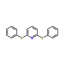 2,6-Bis(phenylsulfanyl)pyridine Structure