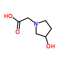 (3-Hydroxy-1-pyrrolidinyl)acetic acid picture