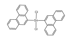 (9-phenanthryl)2SnCl2 (9-Phenanthryl)2SnCl2 Structure