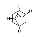 hexahydro-3,6-methano-2H-cyclopentafuran Structure