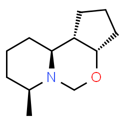 5H-Cyclopenta[e]pyrido[1,2-c][1,3]oxazine,decahydro-7-methyl-,(3a-alpha-,7-alpha-,10a-bta-,10b-alpha-)-(9CI) structure