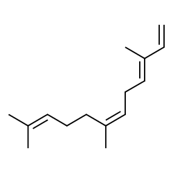 (E,Z)-alpha-farnesene structure