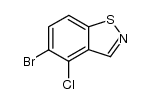 5-bromo-4-chloro-benzo[d]isothiazole结构式
