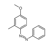 (4-methoxy-2-methylphenyl)-phenyldiazene Structure