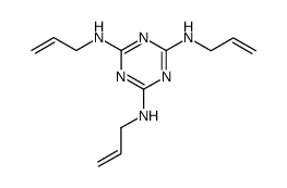 N,N',N''-triallyl-[1,3,5]triazine-2,4,6-triamine Structure