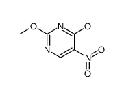 5-nitro-2,4-dimethoxypyrimidine structure