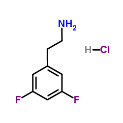 Benzeneethanamine,3,5-difluoro-(9CI) structure