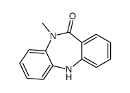 10-Methyl-10,11-dihydro-5H-dibenzo[b,e][1,4]diazepin-11-one Structure