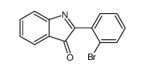 2-(2-bromophenyl)indol-3-one结构式