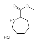 六氢-1H-氮杂卓-2-羧酸甲酯盐酸盐结构式
