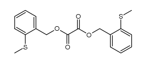 bis-[2-(methylthio)benzyl] oxalate结构式