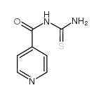 N-(AMINOTHIOXOMETHYL)-PYRIDINE-4-CARBOXAMIDE Structure