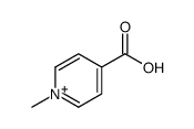 1-methylpyridin-1-ium-4-carboxylic acid Structure