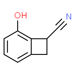 Bicyclo[4.2.0]octa-1,3,5-triene-7-carbonitrile, 5-hydroxy- (9CI) picture