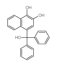 1,2-Naphthalenediol,4-(hydroxydiphenylmethyl)- picture
