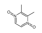 2,3-dimethyl-4-oxidopyrazin-1-ium 1-oxide Structure