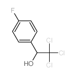 2,2,2-trichloro-1-(4-fluorophenyl)ethanol结构式