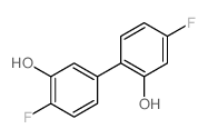 [1,1'-Biphenyl]-2,3'-diol,4,4'-difluoro- Structure