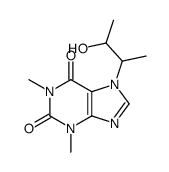 7-(3-hydroxybutan-2-yl)-1,3-dimethylpurine-2,6-dione Structure