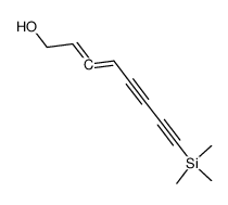 8-trimethylsilanyl-octa-2,3-diene-5,7-diyn-1-ol Structure