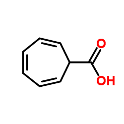cyclohepta-2,4,6-triene-1-carboxylic acid Structure
