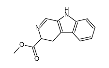 methyl 3,4-dihydro-β-carboline-3-carboxylate结构式