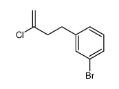 1-bromo-3-(3-chlorobut-3-enyl)benzene structure