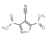 3,5-bis(methylsulfinyl)thiazole-4-carbonitrile picture