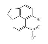 Acenaphthylene,5-bromo-1,2-dihydro-6-nitro-结构式