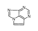 (9CI)-吡咯并[1,2,3-gh]嘌呤结构式