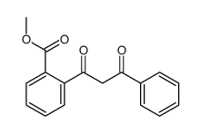 methyl 2-(3-oxo-3-phenylpropanoyl)benzoate结构式