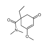 3-Cyclohexene-1-carboxamide,1-ethyl-3-methoxy-N,N-dimethyl-5-oxo-(9CI) picture