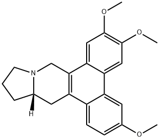 (13aS)-9,11,12,13,13aα,14-Hexahydro-3,6,7-trimethoxydibenzo[f,h]pyrrolo[1,2-b]isoquinoline structure