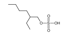2-ETHYLHEXYSULPHATE Structure