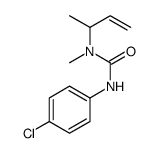 1-but-3-en-2-yl-3-(4-chlorophenyl)-1-methylurea结构式