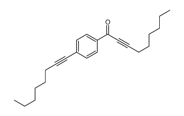 1-(4-oct-1-ynylphenyl)non-2-yn-1-one结构式