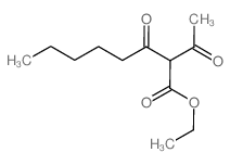 Octanoic acid,2-acetyl-3-oxo-, ethyl ester结构式