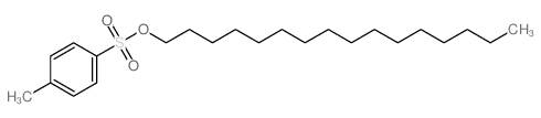 1-(4-methylphenyl)sulfonyloxyhexadecane structure