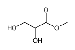 Methyl 2,3-dihydroxypropanoate structure