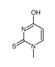 1-methyl-2-sulfanylidenepyrimidin-4-one结构式