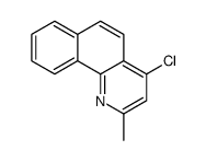 4-chloro-2-methylbenzo[h]quinoline结构式