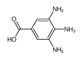 3,4,5-triamino-benzoic acid Structure