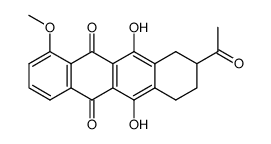 (+/-)-7,9-dideoxyisodaunomycinone Structure