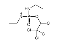 N-[ethylamino(1,2,2,2-tetrachloroethoxy)phosphoryl]ethanamine Structure