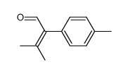 3-Methyl-2-p-tolyl-but-2-enal结构式