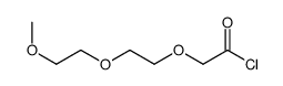 [2-(2-METHOXY-ETHOXY)-ETHOXY]-ACETYL CHLORIDE结构式