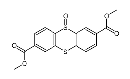 dimethyl 5-oxothianthrene-2,7-dicarboxylate Structure